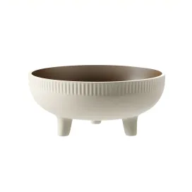 Terracotta bowl plant pot by kristina da design